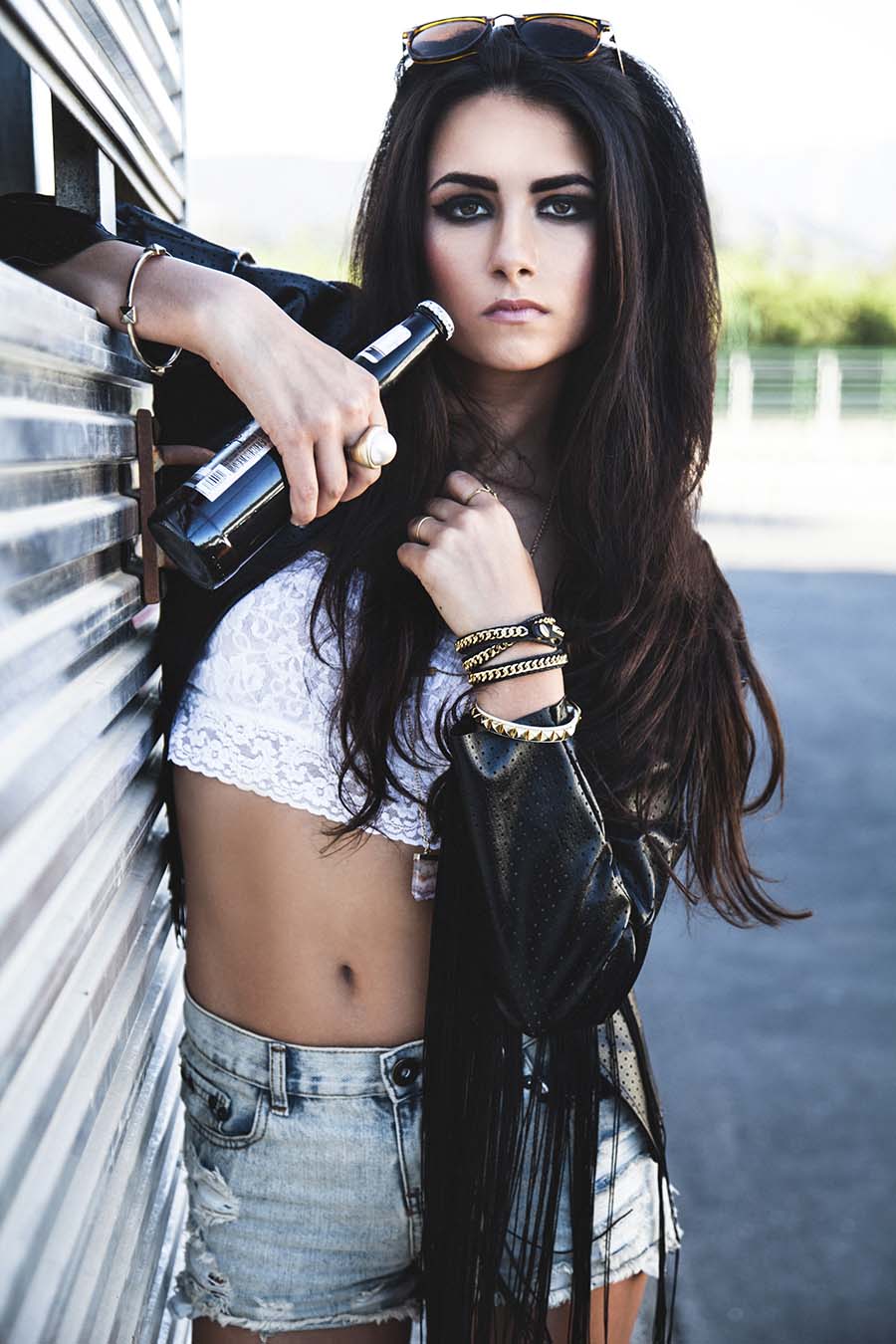 Sassy girls’s look of the day — catch her live in Sao Paulo